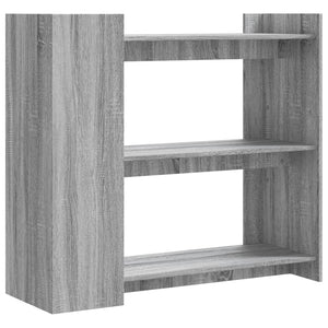 Τραπέζι Κονσόλα Γκρι Sonoma 100x35x90 εκ. Επεξεργασμένο Ξύλο