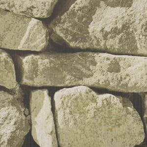 Λωρίδες Απορρήτου σε Μοτίβο Πέτρας Γκρι 140x0,19 μ. PVC