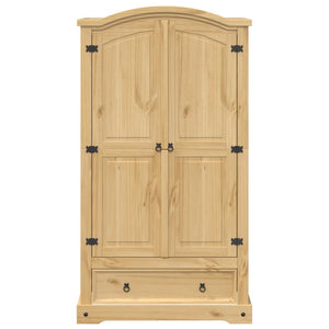 Ντουλάπα Corona 102x52x186 εκ. από Μασίφ Ξύλο Πεύκου - Pakobazaar