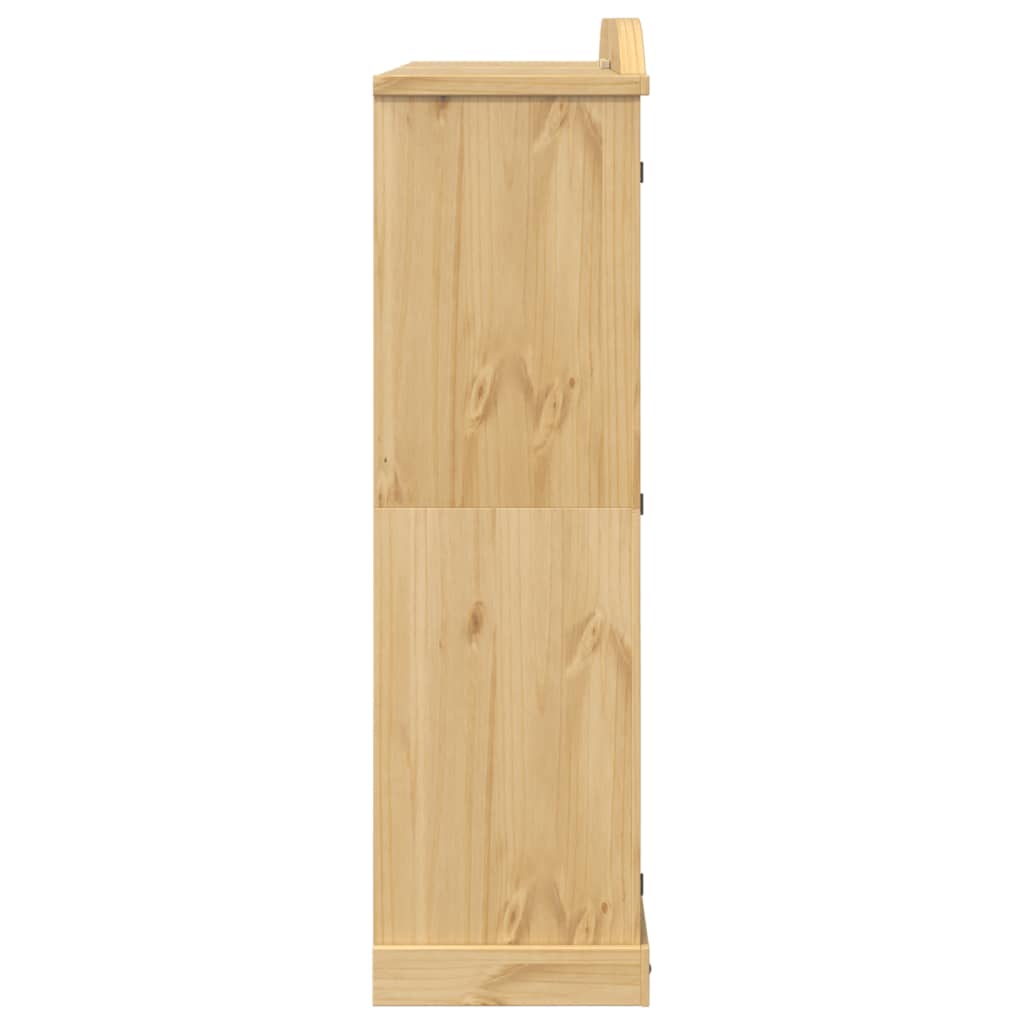 Ντουλάπα Corona 194x52x186 εκ. από Μασίφ Ξύλο Πεύκου - Pakobazaar