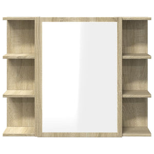 Καθρέφτης Μπάνιου Sonoma Δρυς 80 x 20,5 x 64 εκ. Ξύλο - Pakobazaar