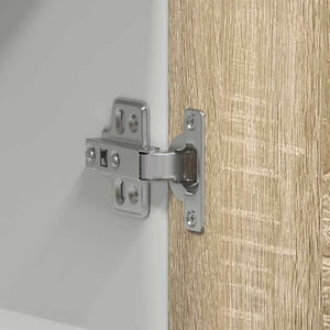Κρεμαστό Ντουλάπι "Lyon" Ξύλο Sonoma Δρυς 60x31x60 εκ. από Τεχνητό Ξύλο