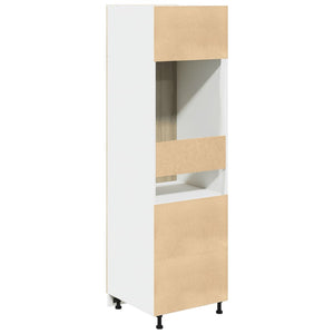 Ντουλάπι Ψυγείου "Lyon" Sonoma Δρυς 60x57x207 εκ. από Τεχνητό Ξύλο - Pakobazaar