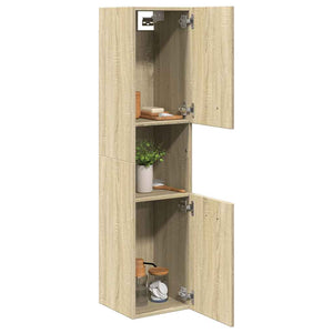 Στήλη Μπάνιου Sonoma Δρυς 30 x 30 x 130 εκ. από Επεξ. Ξύλο - Pakobazaar