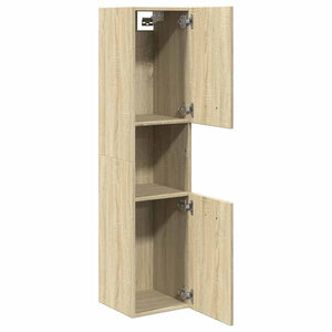 Στήλη Μπάνιου Sonoma Δρυς 30 x 30 x 130 εκ. από Επεξ. Ξύλο - Pakobazaar