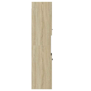 Στήλη Μπάνιου Sonoma Δρυς 30 x 30 x 130 εκ. από Επεξ. Ξύλο - Pakobazaar