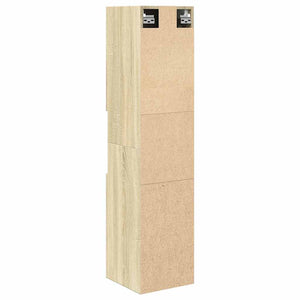 Στήλη Μπάνιου Sonoma Δρυς 30 x 30 x 130 εκ. από Επεξ. Ξύλο - Pakobazaar