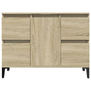Ντουλάπι Νιπτήρα Sonoma Δρυς 80x33x60 εκ. Επεξεργασμένο Ξύλο