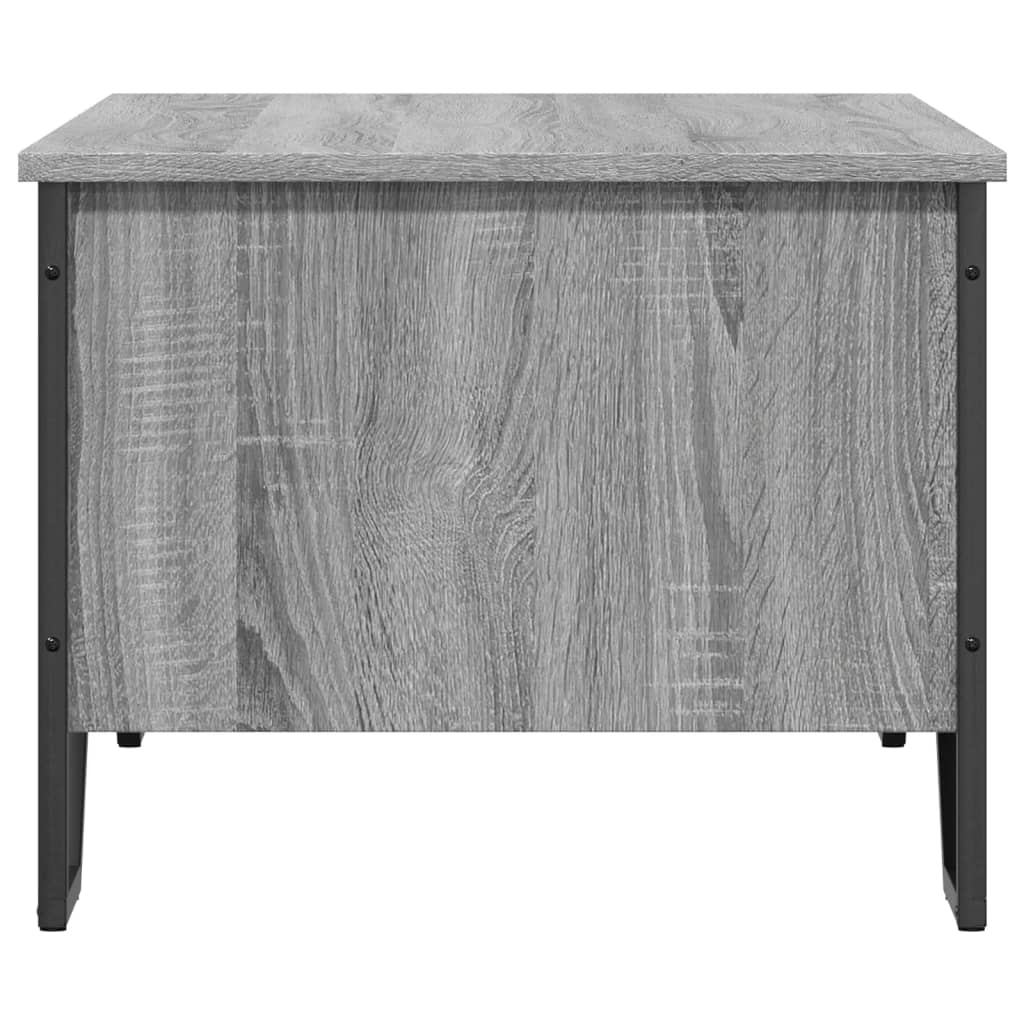 Τραπεζάκι Σαλονιού Γκρι Sonoma 100x51x40 εκ. Επεξεργασμένο Ξύλο