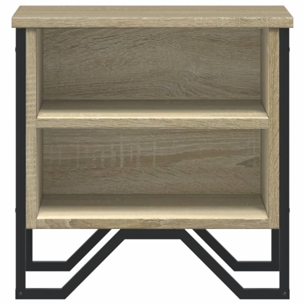 Κομοδίνο Χρώμα Sonoma Δρυς 40 x 30 x 40 εκ. από Επεξ. Ξύλο