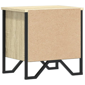 Κομοδίνο Χρώμα Sonoma Δρυς 40 x 30 x 40 εκ. από Επεξ. Ξύλο