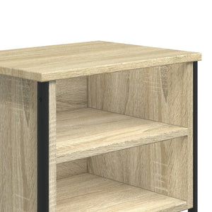 Κομοδίνο Χρώμα Sonoma Δρυς 40 x 30 x 40 εκ. από Επεξ. Ξύλο
