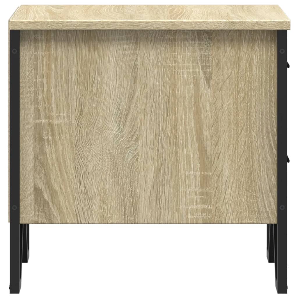 Κομοδίνα 2 τεμ. Sonoma Δρυς 40x41x40 εκ. από Επεξεργασμένο Ξύλο