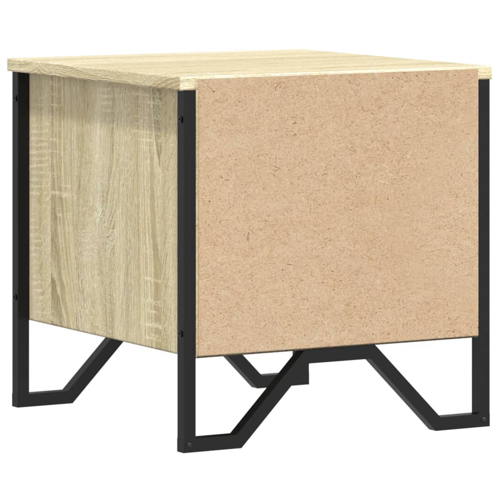 Κομοδίνα 2 τεμ. Sonoma Δρυς 40x41x40 εκ. από Επεξεργασμένο Ξύλο