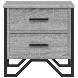 Κομοδίνο Γκρι Sonoma 40x41x40 εκ. από Επεξεργασμένο Ξύλο