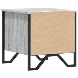 Κομοδίνο Γκρι Sonoma 40x41x40 εκ. από Επεξεργασμένο Ξύλο
