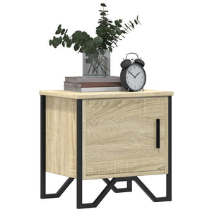 Κομοδίνο Χρώμα Sonoma Δρυς 40 x 30 x 40 εκ. από Επεξ. Ξύλο