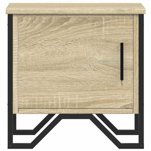 Κομοδίνο Χρώμα Sonoma Δρυς 40 x 30 x 40 εκ. από Επεξ. Ξύλο