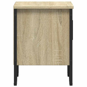 Κομοδίνο Χρώμα Sonoma Δρυς 40 x 30 x 40 εκ. από Επεξ. Ξύλο
