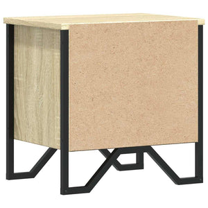 Κομοδίνο Χρώμα Sonoma Δρυς 40 x 30 x 40 εκ. από Επεξ. Ξύλο