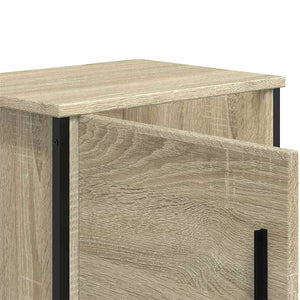 Κομοδίνο Χρώμα Sonoma Δρυς 40 x 30 x 40 εκ. από Επεξ. Ξύλο
