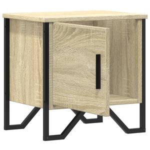 Κομοδίνα 2 τεμ. Sonoma Δρυς 40 x 30 x 40 εκ. από Επεξ. Ξύλο