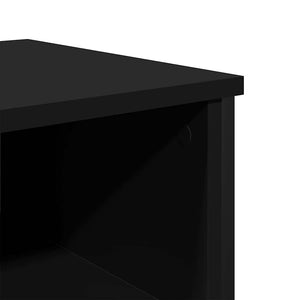 Τραπέζι Κονσόλα Μαύρο 100x35x74,5 εκ. από Επεξεργ. Ξύλο