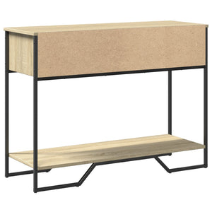 Τραπέζι Κονσόλα Sonoma Δρυς 100x35x74,5 εκ. Επεξεργασμένο Ξύλο