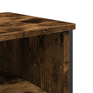 Τραπέζι Κονσόλα Καπνιστή Δρυς 100x35x74,5εκ. Επεξεργασμένο Ξύλο