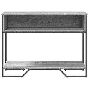 Τραπέζι Κονσόλα Γκρι Sonoma 100x35x74,5 εκ. Επεξεργασμένο Ξύλο