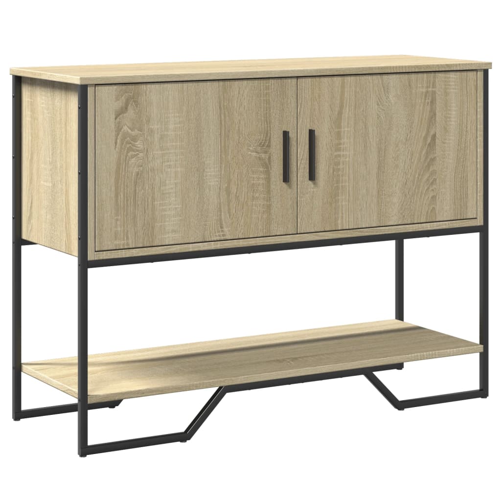 Τραπέζι Κονσόλα Sonoma Δρυς 100x35x74,5 εκ. Επεξεργασμένο Ξύλο