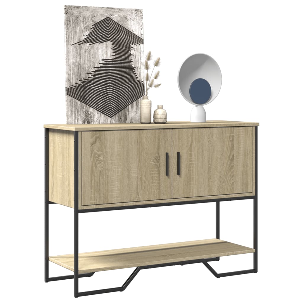 Τραπέζι Κονσόλα Sonoma Δρυς 100x35x74,5 εκ. Επεξεργασμένο Ξύλο