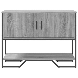 Τραπέζι Κονσόλα Γκρι Sonoma 100x35x74,5 εκ. Επεξεργασμένο Ξύλο - Pakobazaar