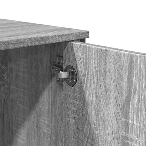 Τραπέζι Κονσόλα Γκρι Sonoma 100x35x74,5 εκ. Επεξεργασμένο Ξύλο - Pakobazaar