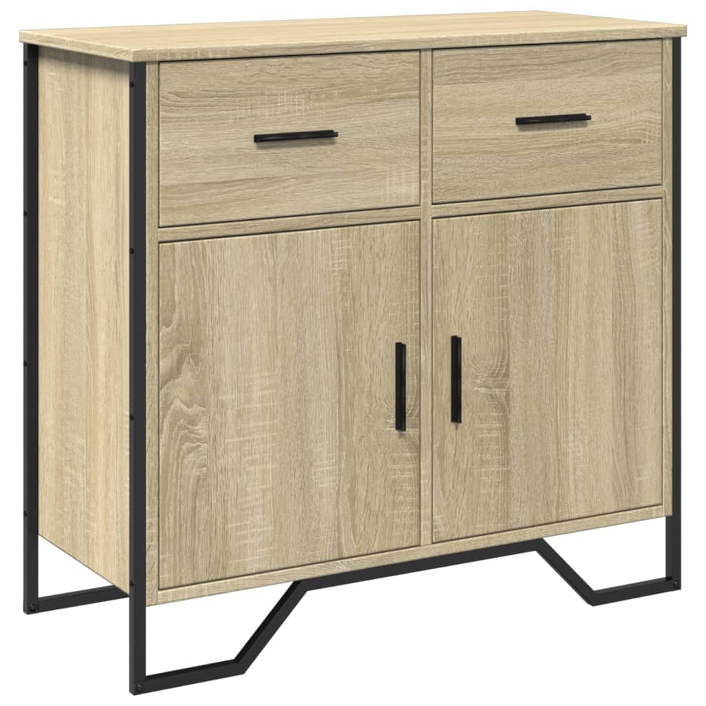 Ντουλάπι Sonoma Δρυς 79,5x35,5x74,5 εκ. από Επεξεργασμένο Ξύλο