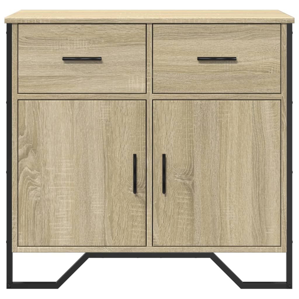 Ντουλάπι Sonoma Δρυς 79,5x35,5x74,5 εκ. από Επεξεργασμένο Ξύλο