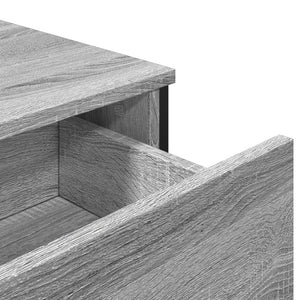 Μπουφές Γκρι Sonoma 79,5x35,5x74,5 εκ. από Επεξεργασμένο Ξύλο