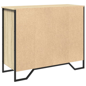 Ντουλάπι Sonoma Δρυς 91x35,5x74,5 εκ. από Επεξεργασμένο Ξύλο