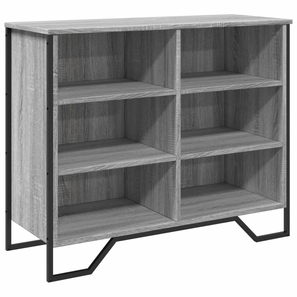 Μπουφές Γκρι Sonoma 91x35,5x74,5 εκ. από Επεξεργασμένο Ξύλο - Pakobazaar