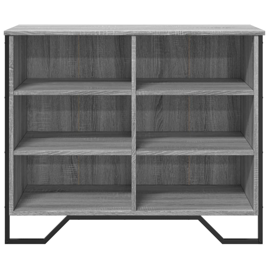 Μπουφές Γκρι Sonoma 91x35,5x74,5 εκ. από Επεξεργασμένο Ξύλο - Pakobazaar