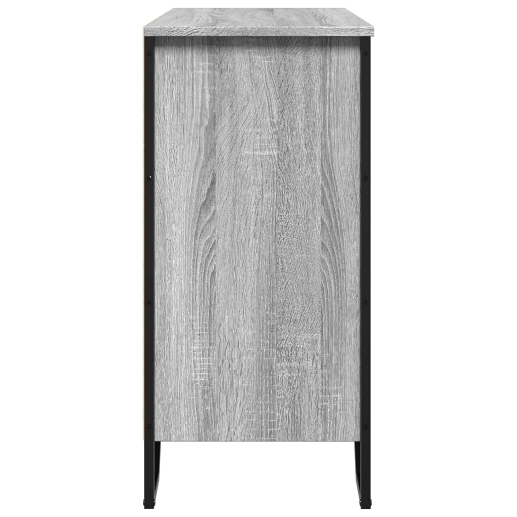 Μπουφές Γκρι Sonoma 91x35,5x74,5 εκ. από Επεξεργασμένο Ξύλο - Pakobazaar