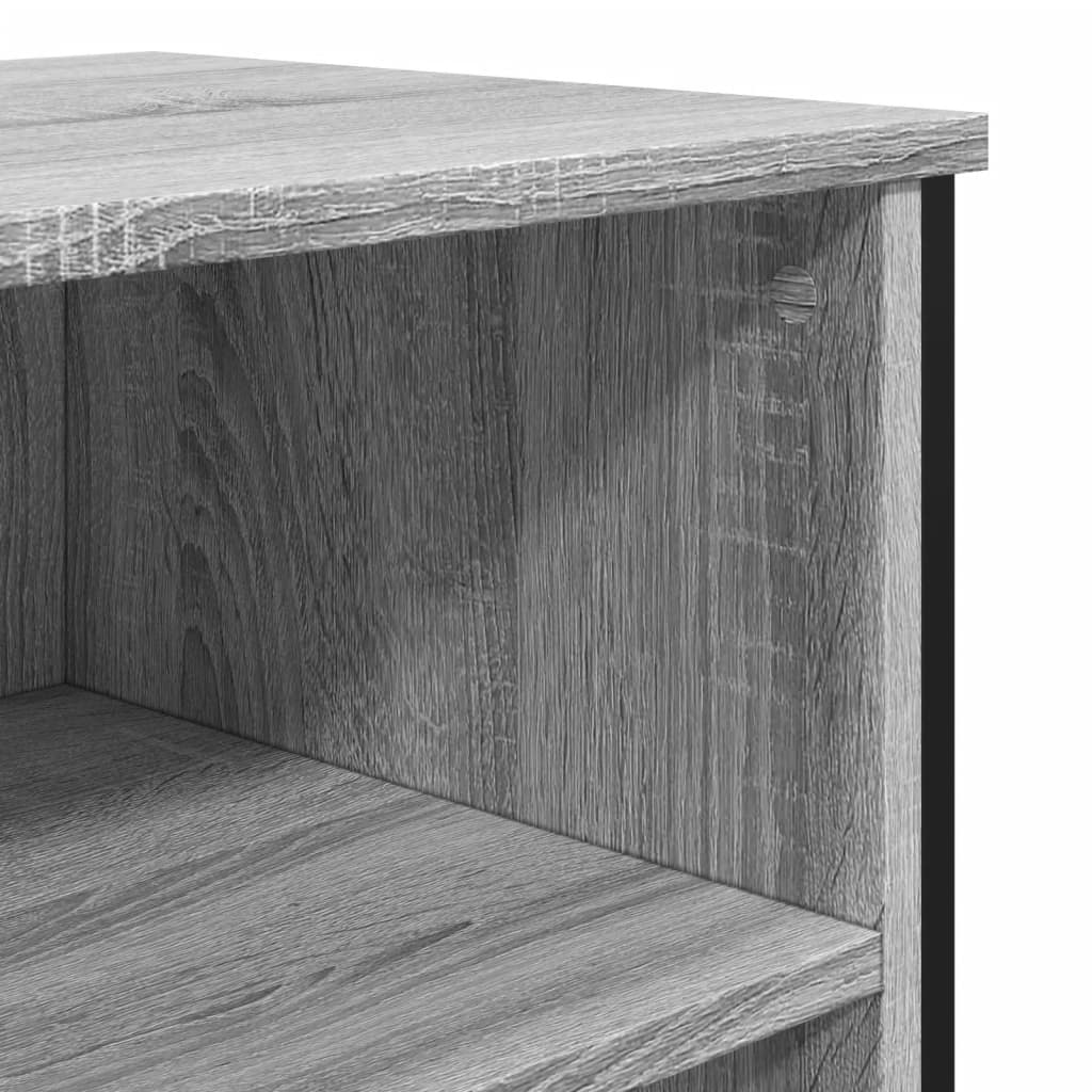 Μπουφές Γκρι Sonoma 91x35,5x74,5 εκ. από Επεξεργασμένο Ξύλο - Pakobazaar