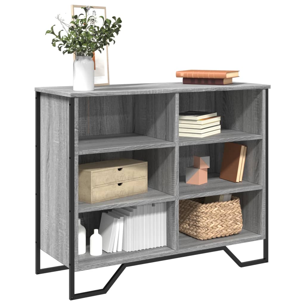 Μπουφές Γκρι Sonoma 91x35,5x74,5 εκ. από Επεξεργασμένο Ξύλο - Pakobazaar