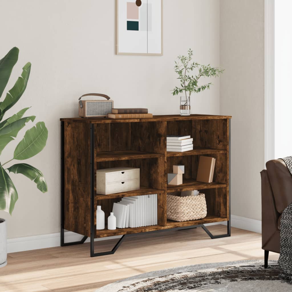 Ντουλάπι Καπνιστή Δρυς 101x35,5x74,5 εκ. από Επεξεργ. Ξύλο - Pakobazaar