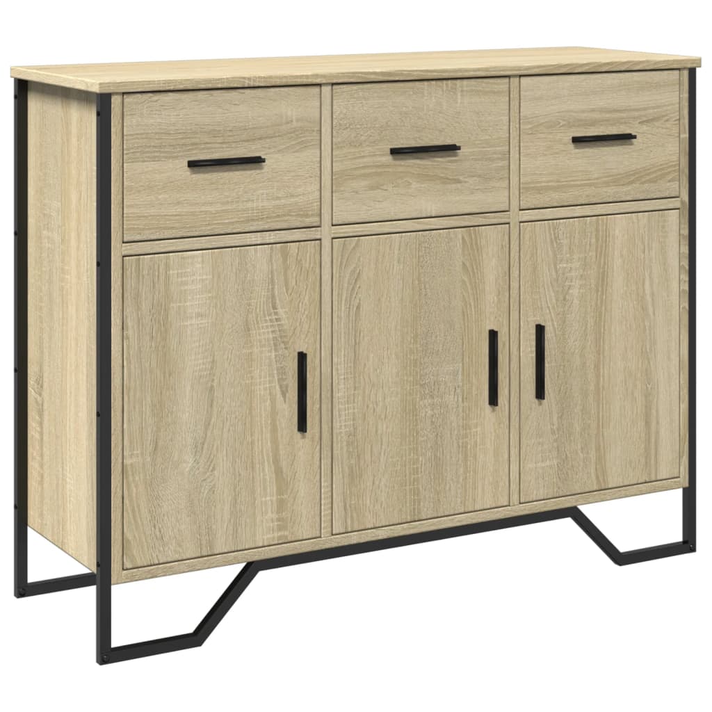Συρταριέρα Sonoma Δρυς 97x32,5x74,5 εκ. Επεξεργασμένο Ξύλο