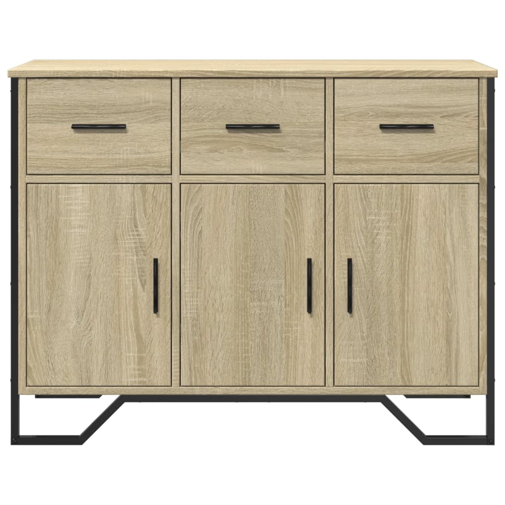 Συρταριέρα Sonoma Δρυς 97x32,5x74,5 εκ. Επεξεργασμένο Ξύλο