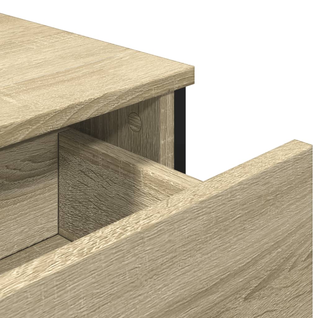Συρταριέρα Sonoma Δρυς 97x32,5x74,5 εκ. Επεξεργασμένο Ξύλο