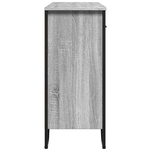 Ντουλάπι Γκρι Sonoma 97x32,5x74,5 εκ. από Επεξεργασμένο Ξύλο