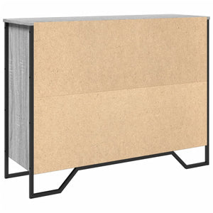Ντουλάπι Γκρι Sonoma 97x32,5x74,5 εκ. από Επεξεργασμένο Ξύλο
