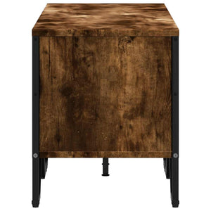 Έπιπλο Τηλεόρασης Καπνιστή Δρυς 122x34x41εκ. Επεξεργασμένο Ξύλο